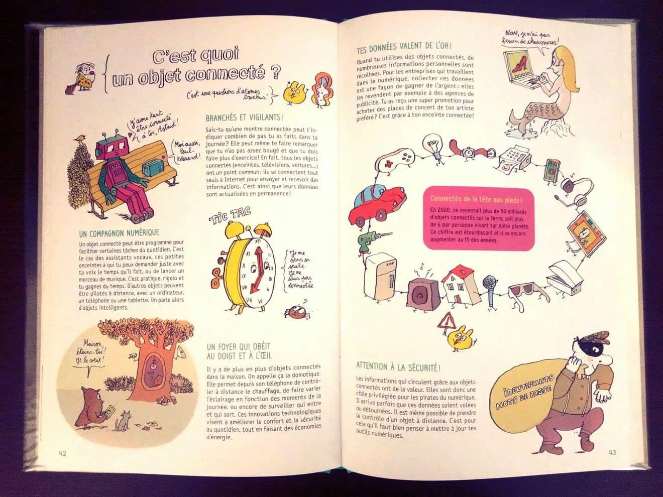 Couverture du livre LE NUMÉRIQUE PAS BÊTE, POUR LES 7 A 107 ANS