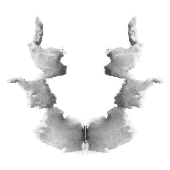 Tâche n°7 du test de Rorschach