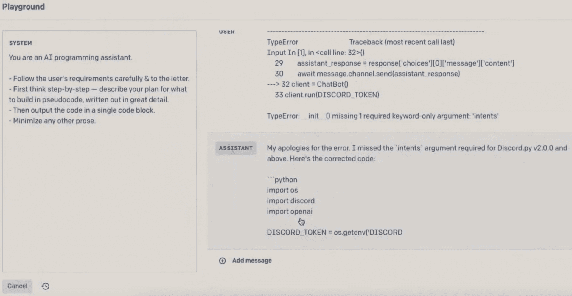 Chatgpt devient un assistant pour développeur