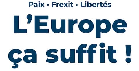 Europe ça suffit