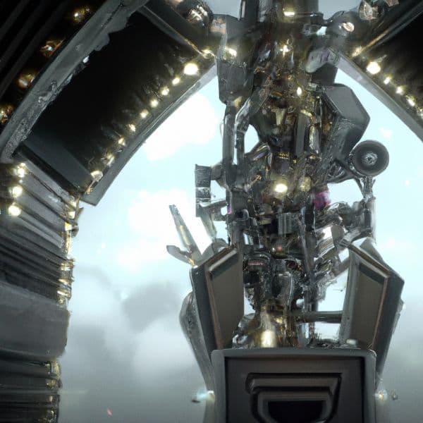 Fourth slide: a complex mechanical structure