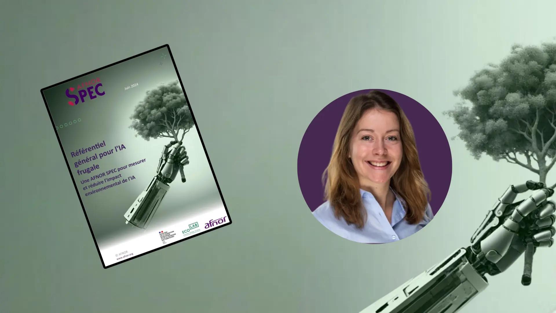 Juliette Fropier :  notre pays est précurseur en matière d'IA frugale