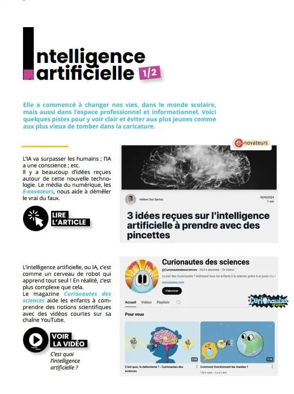 L’IA va surpasser les humains, l’IA a une conscience, etc. Il y a beaucoup d’idées reçues autour de cette nouvelle technologie. Le média du numérique, les e-novateurs, nous aide à démêler le vrai du faux.