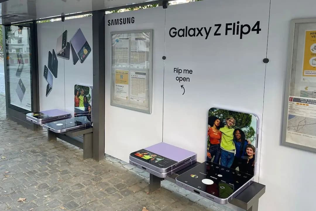 Publicite Samsung Flip