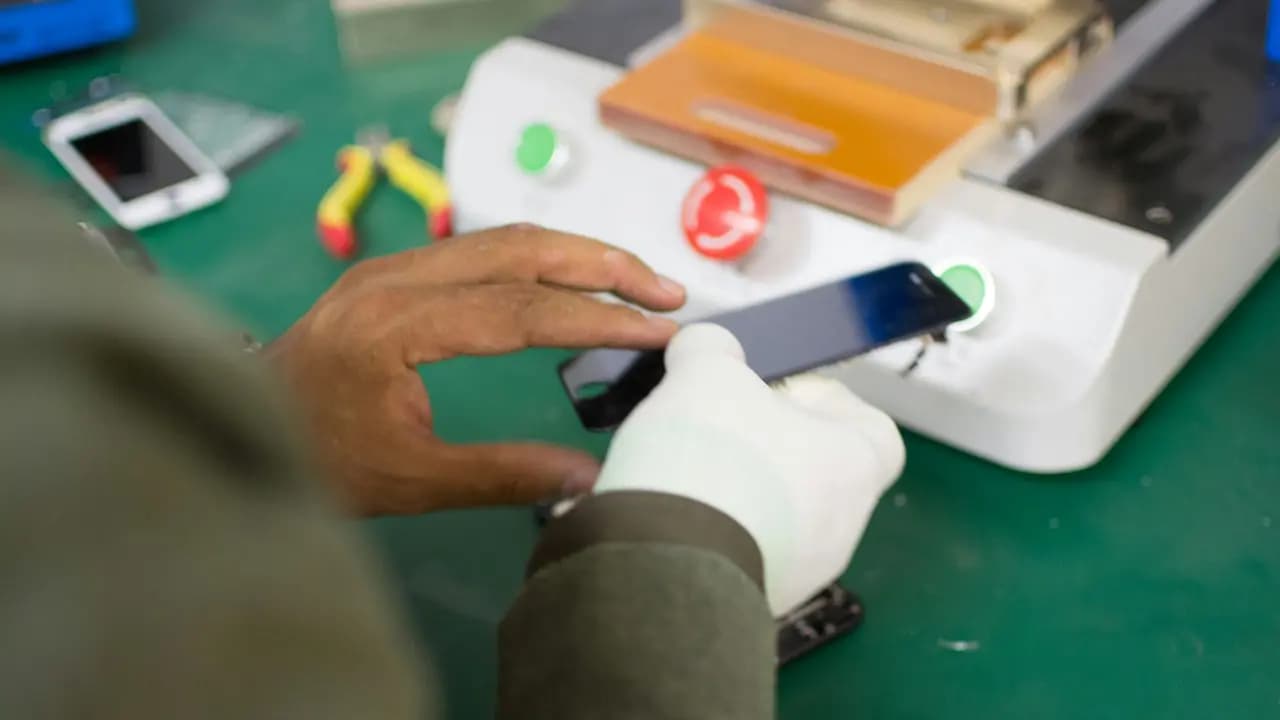 Réparation d'un smartphone