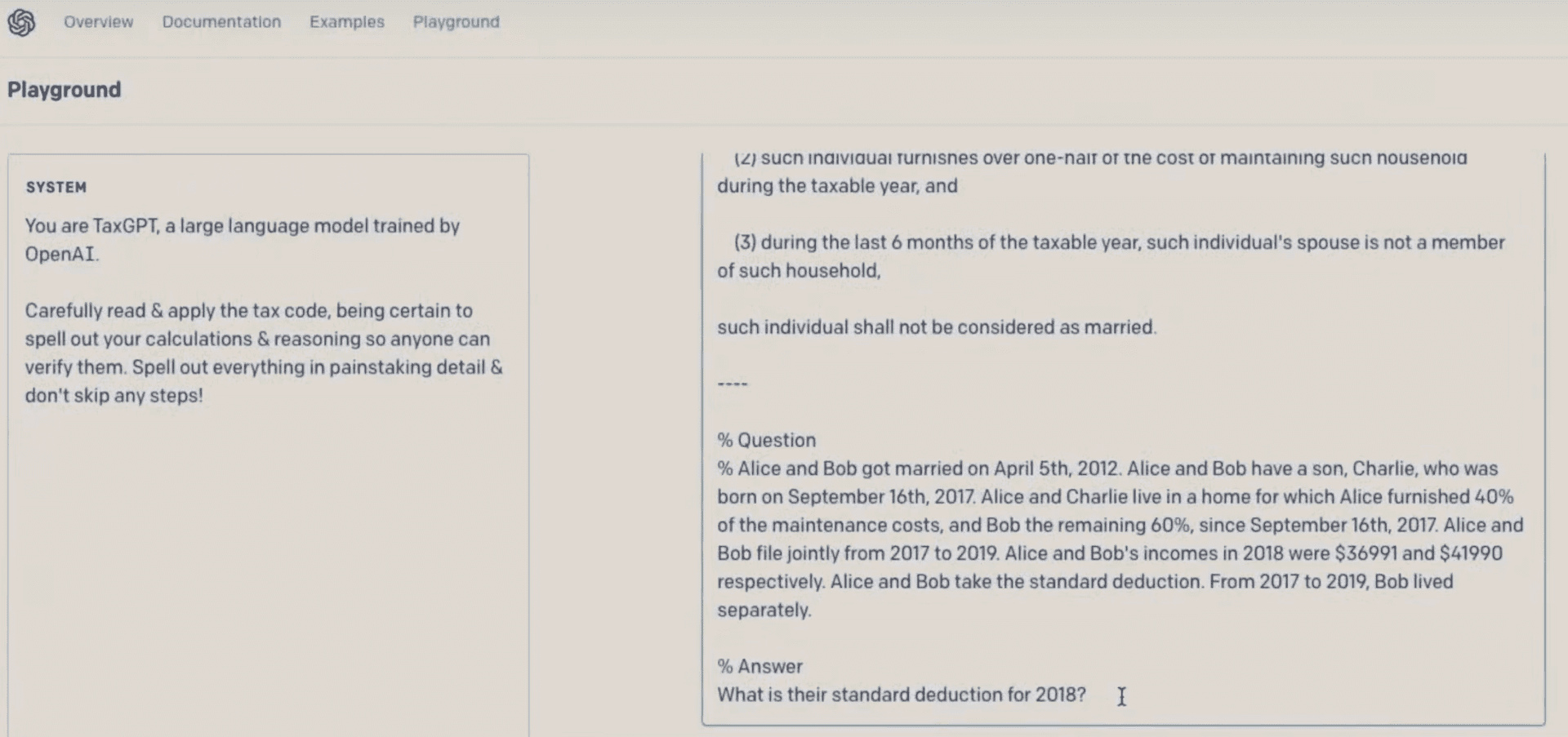 ChatGPT résoit des problèmes d'impôsition