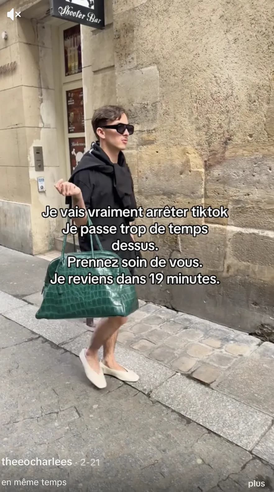 Je vais vraiment arrêter TikTok, je passe trop de temps dessus.