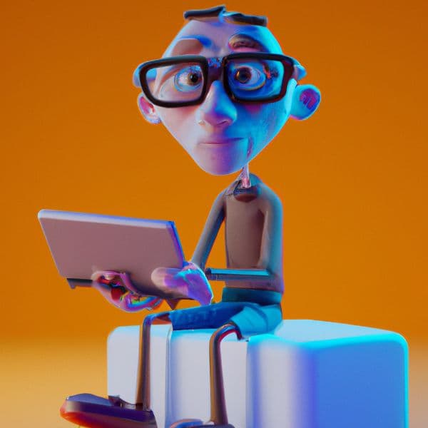 image utilisé pour la diapo 6 du cours représentant une personne agée avec un ordinateur