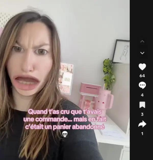 Quand t'as cru que t'avais une commande... mais en fait c'était un panier abandonné