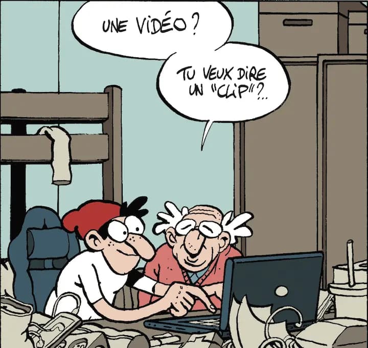 UNE VIDÉO? TU VEUX DiRE UN "CLiP"?..