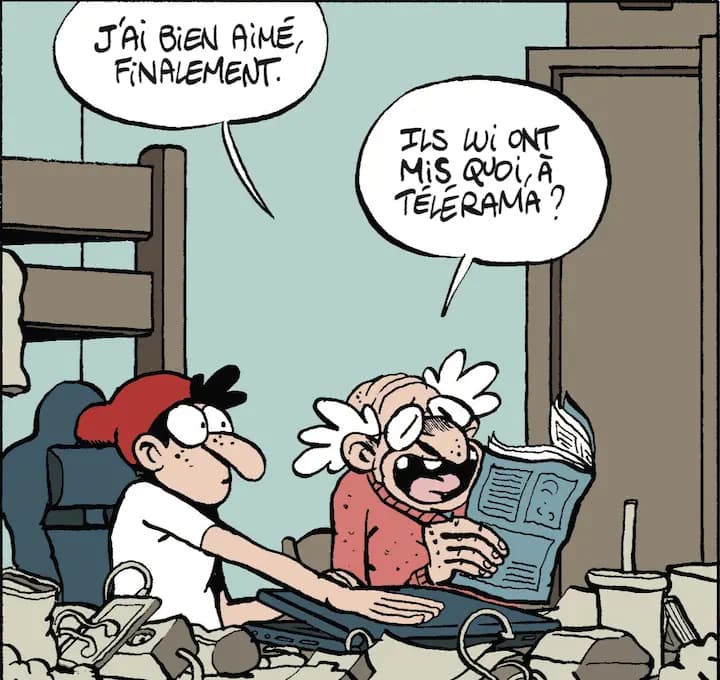 J'Ai BiEN AiME, FiNALEMENT. ILS WiONT MiS QUOi, A TÉLÉRAMA?