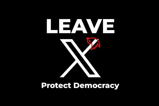 Leave X Protect Democracy