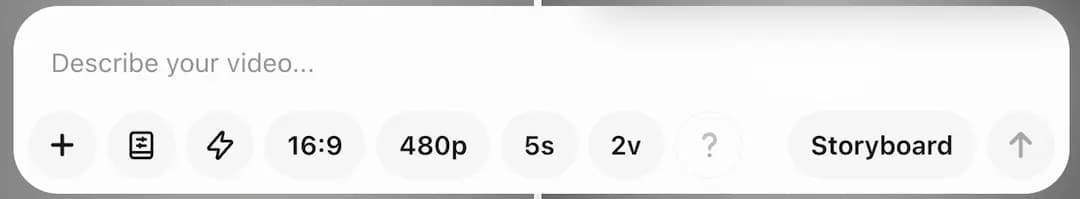Paramétrage de la création video avec OpenAI / Sora