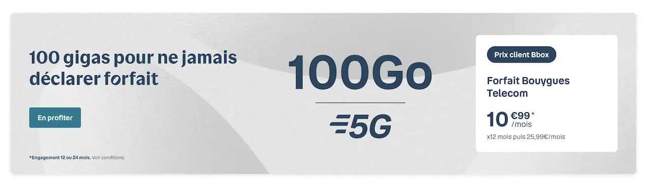 100Go par mois pour Bouygues