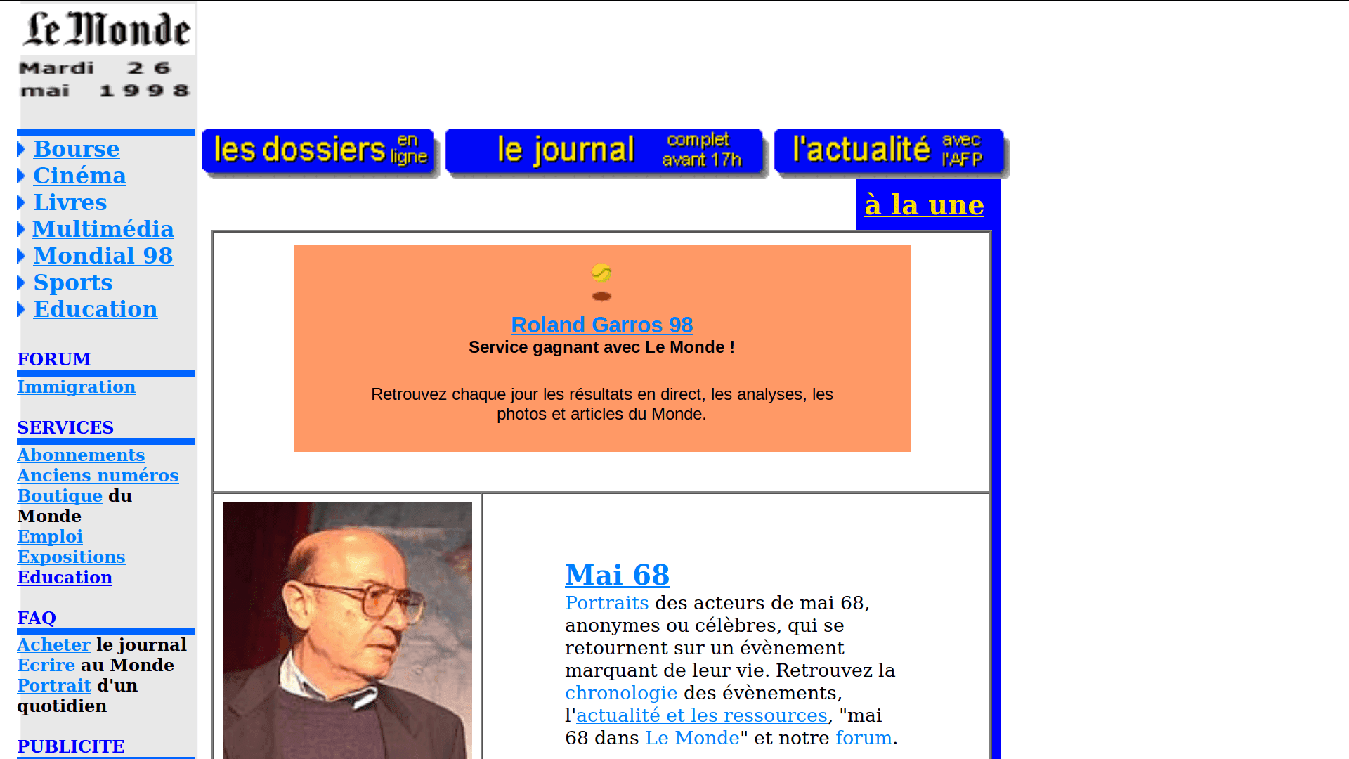 Back to the 90’s : consultez les archives du Web et l’évolution des sites
